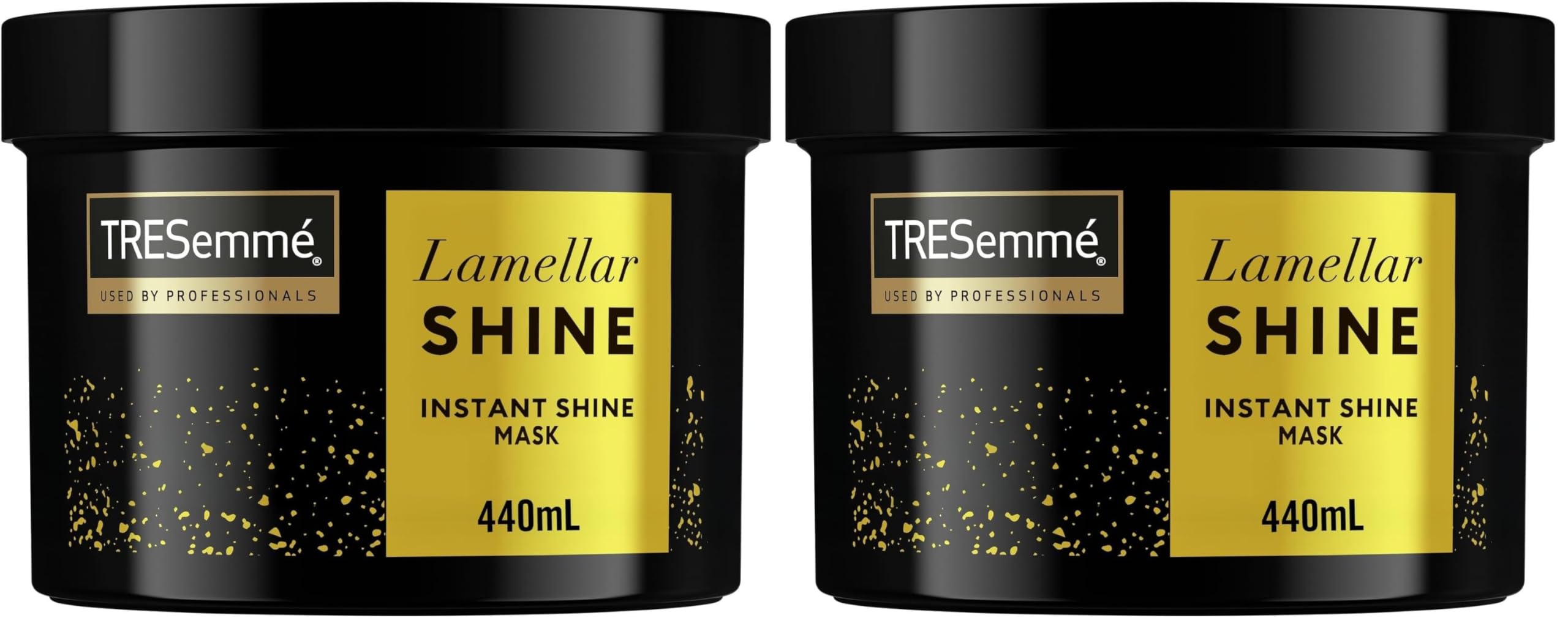 TRESemmé Instant Shine Hair Mask- With Lamellar Technology for an Ultra-Glossy Salon Finish & Smoother Hair- Hair Treatment for Dull, Frizzy & Lacklustre Hair 440ml (Pack of 2)