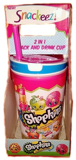 Snackeez Shopkins 2 in 1 Snack 