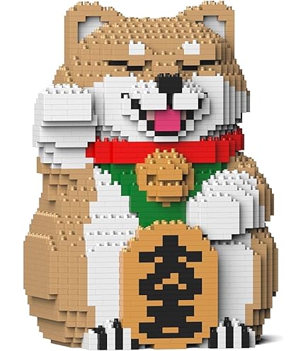 Amazon.com: JEKCA Shiba Inu 02S-M02 | Dog Plastic Building Blocks