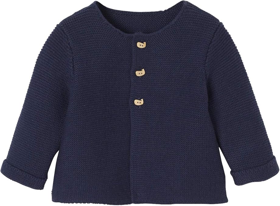 Chaqueta punto bebe azul marino Clearance