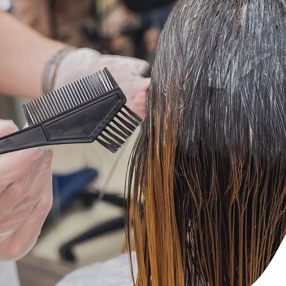 6pcs Balayage Board and Brush Kit, 3pcs Balayage Highlighting Board with Teeth and 3pcs Hair Coloring Brush Flat Top Comb Board Balayage Paddle for Hair Coloring Dyeing DIY Hairdressing Tint Tool: Kitchen & Dining