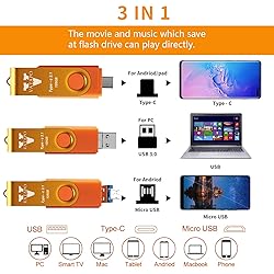 VATAPO 3.1 128GB 3 in 1 High Speed Flash Drive for