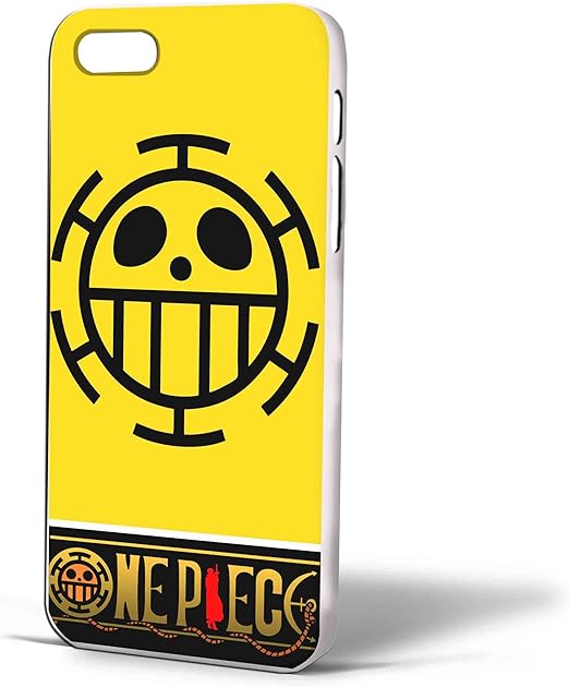 Amazon Com One Piece Trafalgar Law Bandera Emblema Para El Iphone Caso
