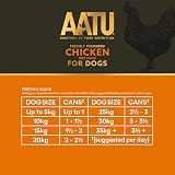 AATU 90/10 Wet Dog Food Chicken 6x400g Grain Free, No Artificial view 7