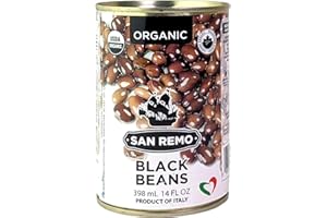 San Remo Organic Black Beans, 398ml