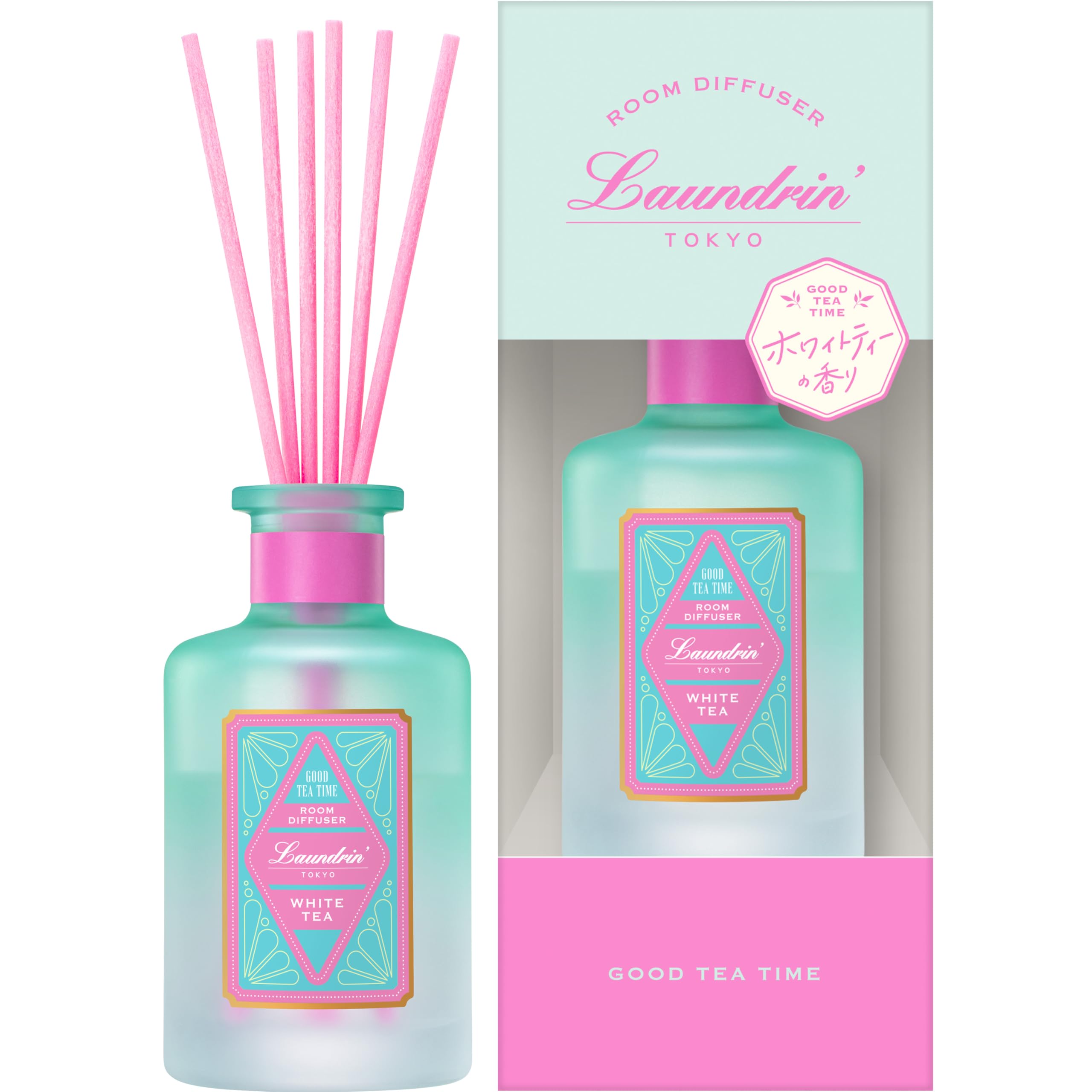 Laundrin'(ランドリン) Laundrin ルームディフューザー ホワイトティーの香り 100ml商品画像