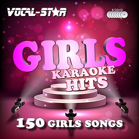 Vocal-Star Girls Hits Karaoke-Sammlung CDG Disc-Pack 8 Discs - 150 Lieder Import