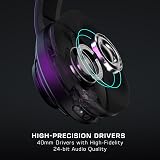 Turtle Beach Atlas Air Wireless PC Gaming Headset 24-bit Audio Bluetooth view 6