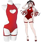 KORURACLUB women's black lingerie backless bodysuit corset top sexy bodysuit