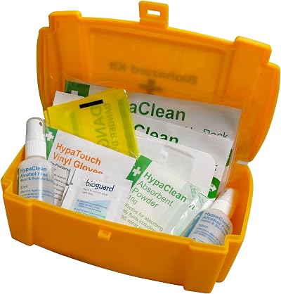 Safety First Aid Group HypaClean Body Fluid Disposal Kit Two Applications