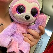 pink sloth beanie boo