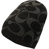 Coach Womens Jumbo Signature C Knit Beanie