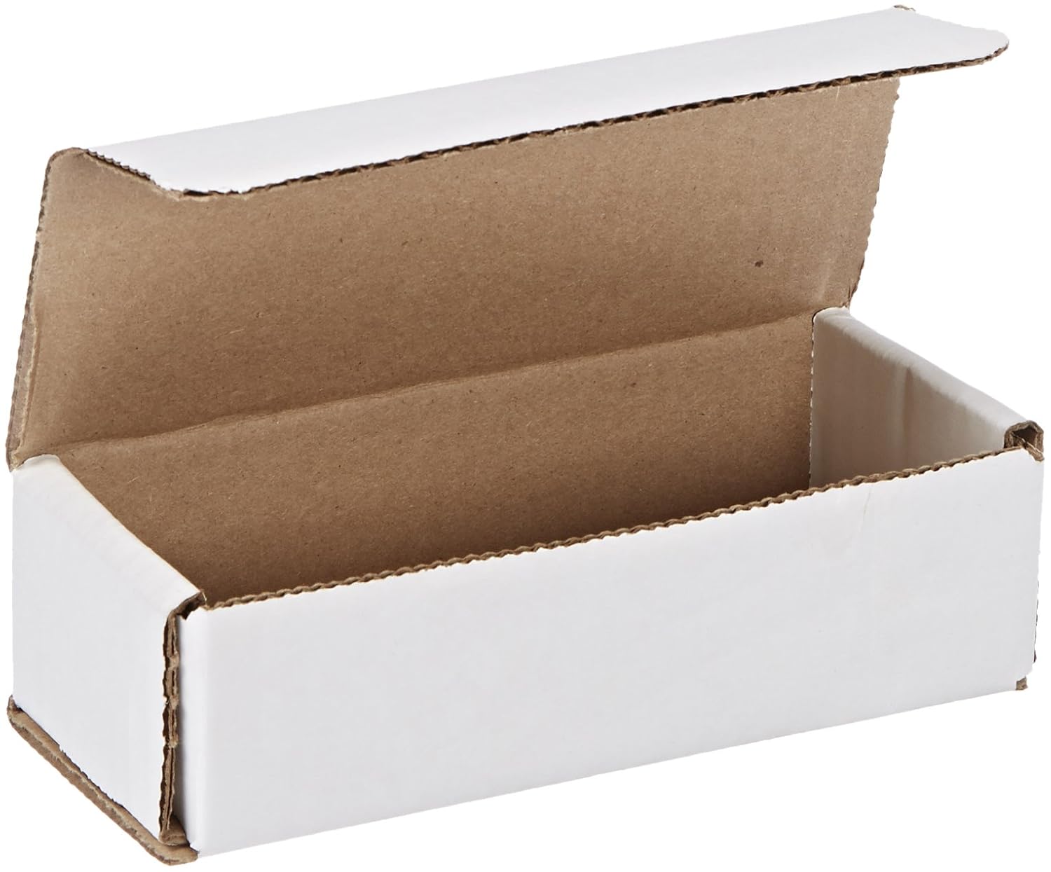 BOXWEL 1 1/2 x 12 Cardboard Mailing Tube 6 Pack with White Caps