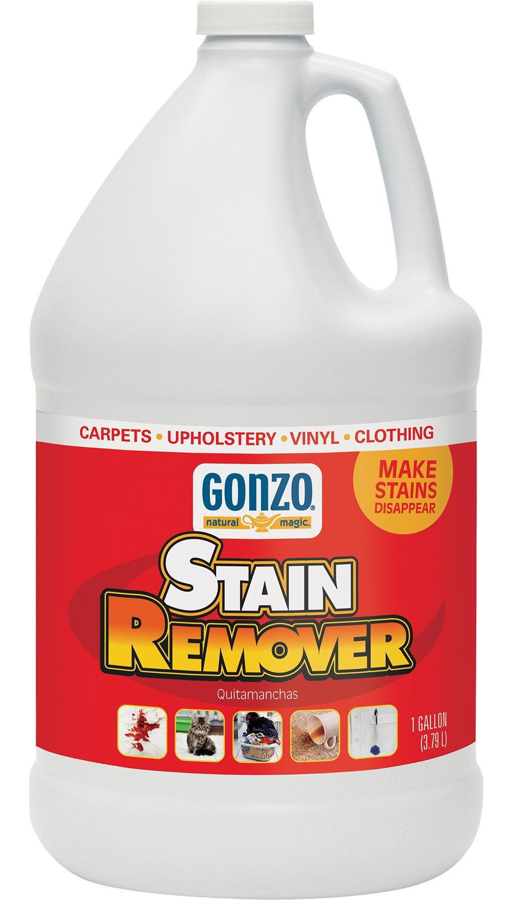 Gonzo Stain Remover, 1 Gallon Jug Buy Online in United Arab Emirates