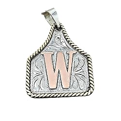 Custom Handmade Cow Tag Western Necklace with