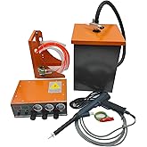 Powder Coating System with Spray Gun, 40W 17L Wall Mount, Electrostatic Powder Coating Machine, WX-918W