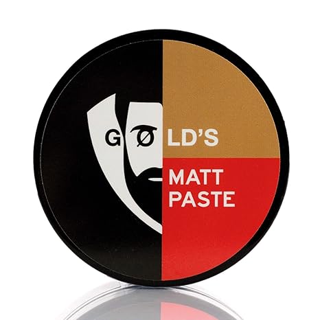 Gøld´s Matt-Paste (100ml) Bestes Haarwachs Mit Extrem Starken Halt & Matt-Finish, Haarwax Für Jeden Haartypen Geeignet