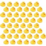 NC GTANG Mini Rubber Ducky Float Duck Baby Bath Toy Birthday Party Favors Decorations Baby Showerfor Kids Celebrate The Joy o