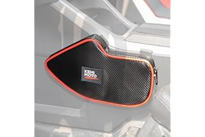 KEMIMOTO UTV Protective Knee Pads 2 Packs Compatible with Kawasaki Teryx KRX 1000 2020-2022 2023 2024 Storage Bag Accessories