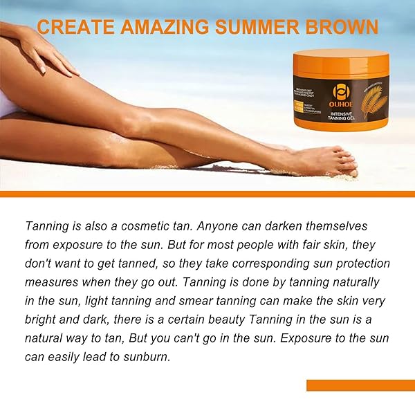 LUXURY INTENSIVE TANNING GEL, INTENSIVE TANNING GEL,INTENSIVE TANNING GEL FOR SUNBED OUTDOOR SUN TANNING,NATURAL TANNING ACCELERATOR CREAM GEL,BROWN TANNING GEL