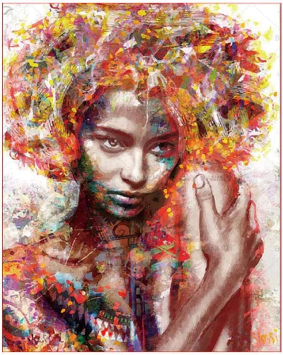 LIXIESHA Malen nach Zahlen für Erwachsene und Kinder