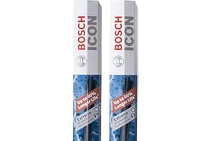 Bosch ICON Wiper Blades 26A16A (Set of 2) Fits Honda: 16-07 CR-V, Nissan: 14-09 Murano, Subaru: 16-15 Impreza, Toyota: 19-09
