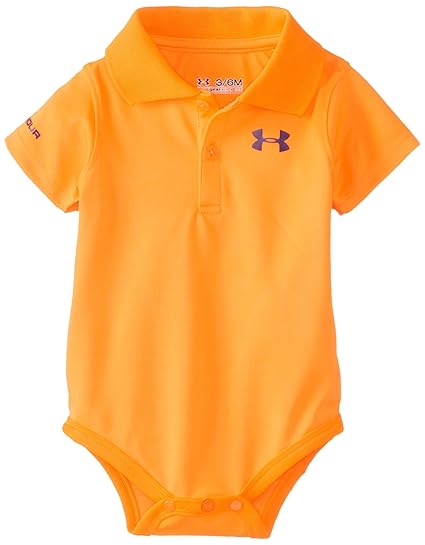 baby boy under armour polo bodysuit