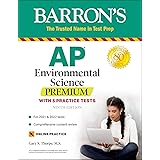 AP Environmental Science Premium: With 5 Practice Tests (Barron's Test Prep)