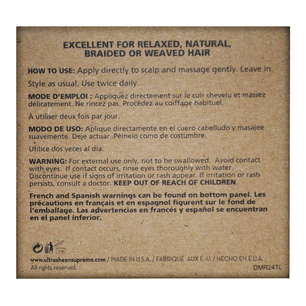 Dr. Miracle's Hot Gro Hair and Scalp Treatment - For Healthy Hair Growth & Shine, Contains Aloe, Shea Butter, & Jojoba Oil, Strengthens, Moisturizes & Conditions, 4 oz : Hair Regrowth Treatments : Beauty
