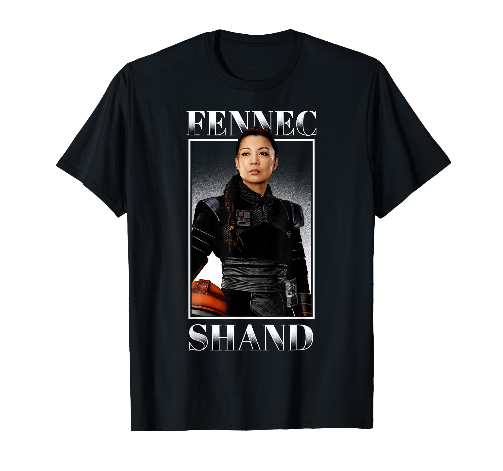 Star Wars: The Mandalorian Fennec Shand Portrait R16 T-Shirt