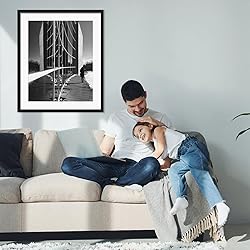 Hoikwo 20x24 Black Picture Frame, Display Pictures