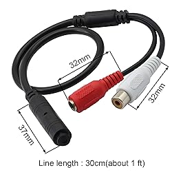 GINTOOYUN High Sensitive Microphone, Mini Audio
