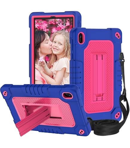 Custodia Antiurto Per Tablet Onn 8 Pollici Gen 4 (2024) – Con Supporto E Cinghia, Per Bambini - Foto 4