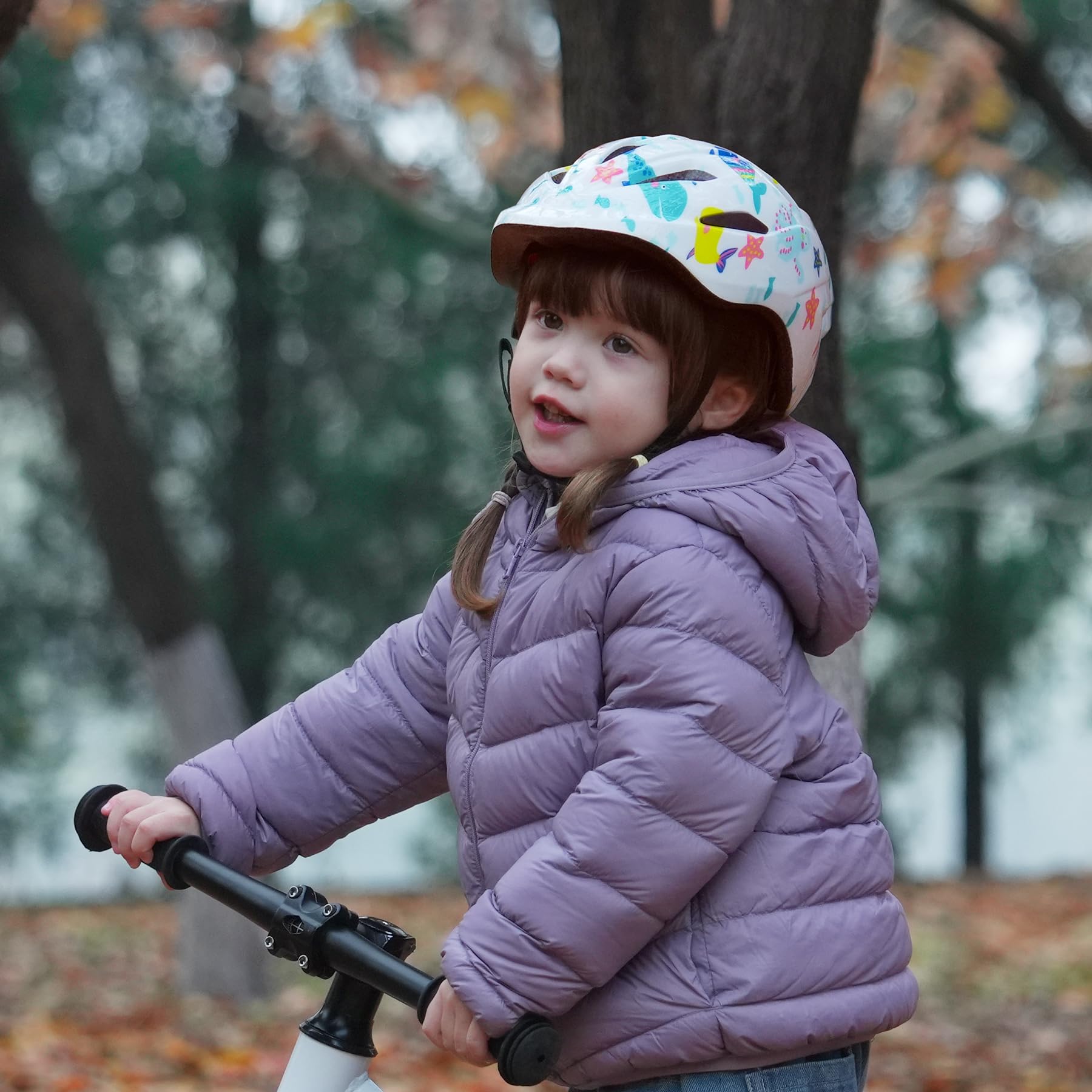 Bike Helmet Toddlers Kids 1-8 Year Old - Bicycle Skate Board Helmets Small Toddler Girls Boys 3-5 2-4 6-7 5-8 Years