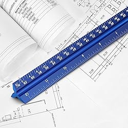 12" Architectural Scale Ruler Aluminum Architect