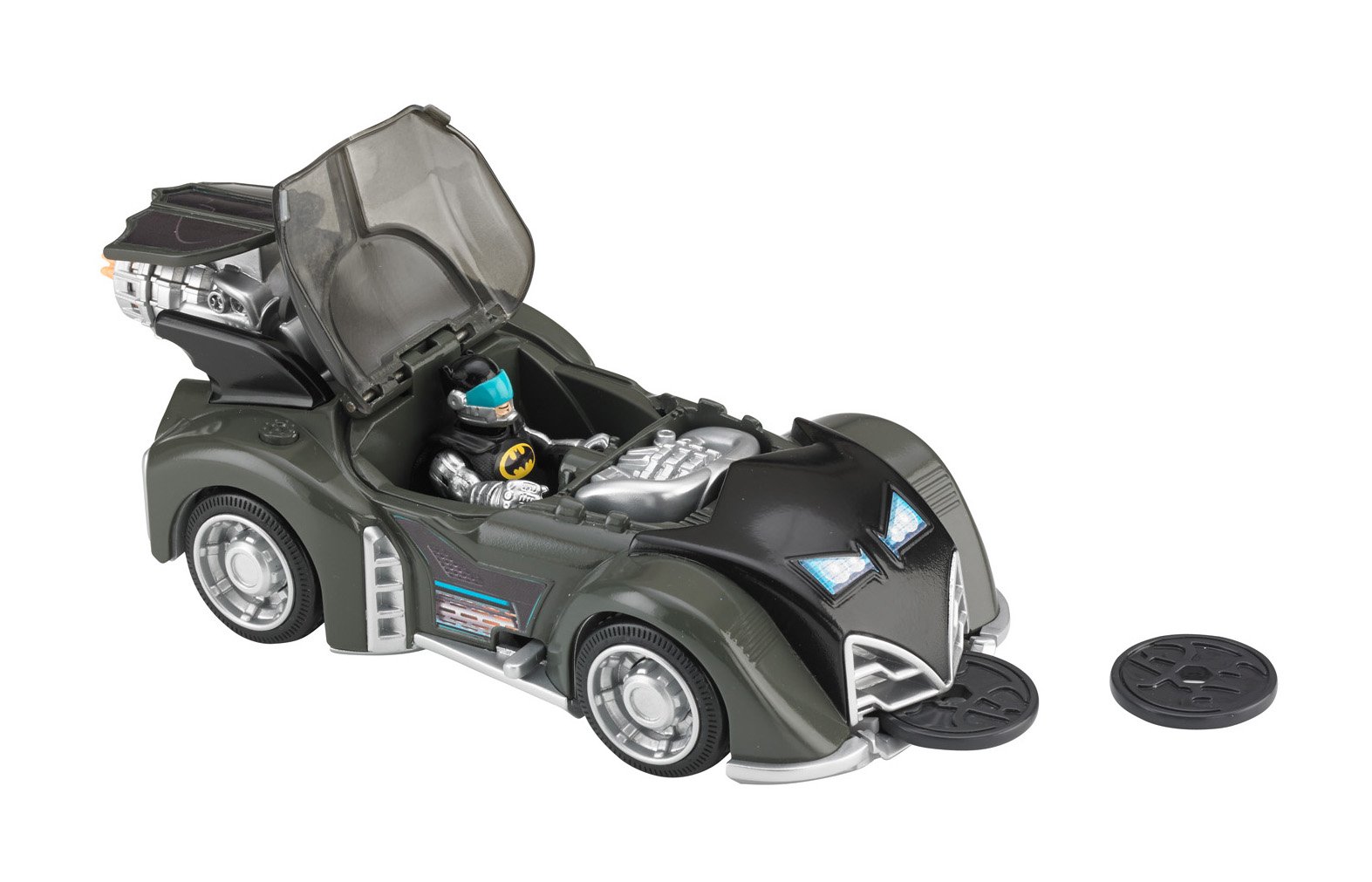 Imaginext Fisher Price DC Super Friends Batman and Batmobile