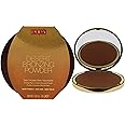 PUPA Milano Desert Bronzing Powder - Add Warmth, Sculpt And Contour - Deep Color For Natural Radiance And Glow - Silky Soft Bronzer Formula - Pressed Compact Face Makeup - 003 Amber Light - 1.05 Oz