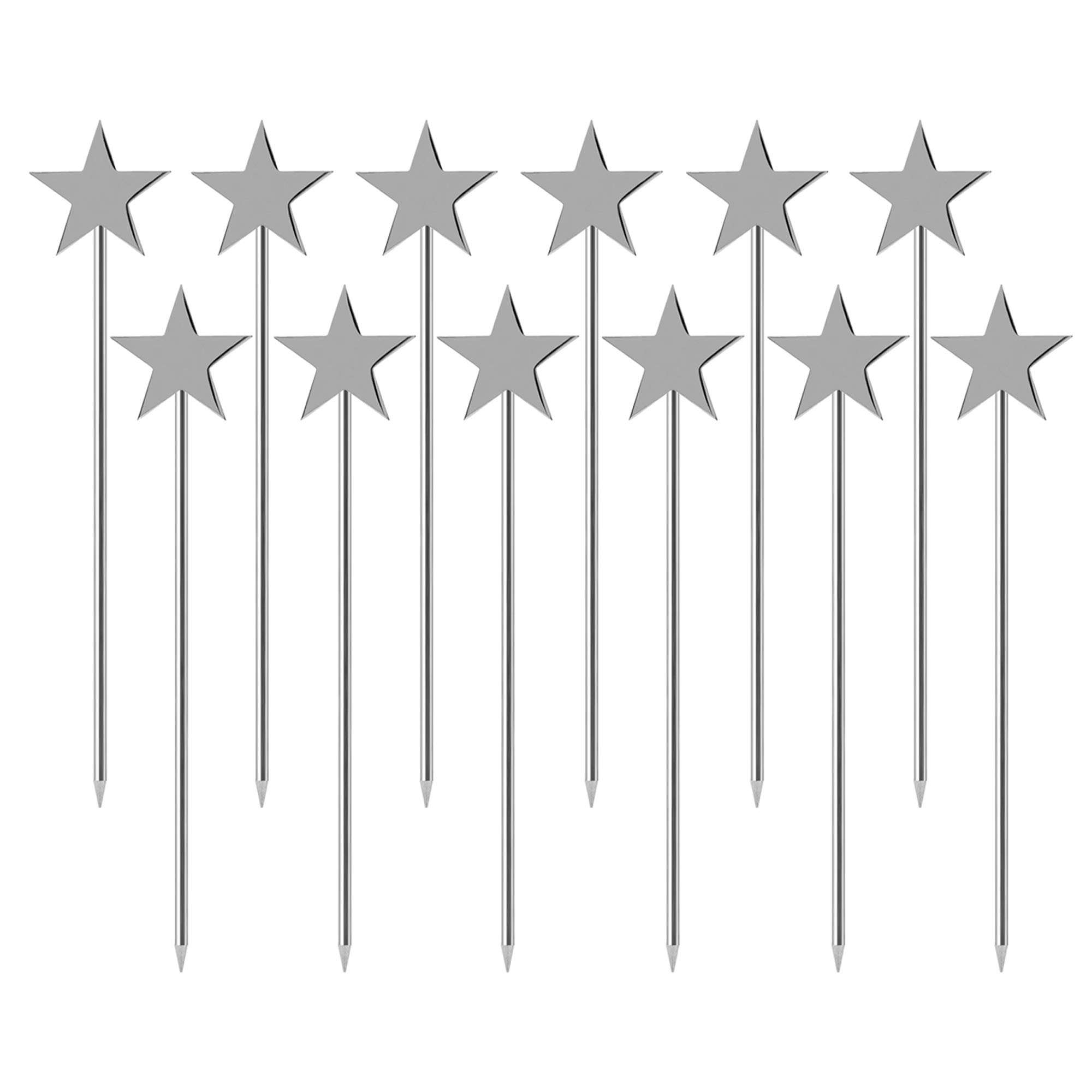 Mua Homestia ピンチョス カクテルピン ステンレス カクテルピック つまようじ おしゃれ オードブルピック フルーツピック 星形 12本セット シルバー Tren Amazon Nhật Chinh Hang 21 Fado