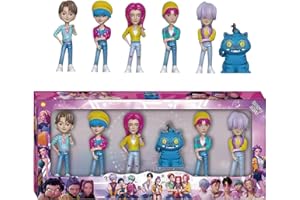 Demon Huntters Dolls Funny Doll Figurine Clothing Accessories for Girls Fan Merch Christmas Birthday Gifts for Girls (B)