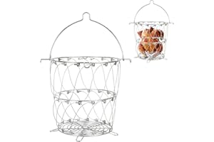 BQMAX 6776791W06 Turkey Fryer Better Basket for Char-Broil The Big Easy 14101480 17102065 The Big Easy Accessories, Turkey Fryer Basket for CharBroil Big Easy Oiless Turkey Fryer Outdoor Deep Fryer