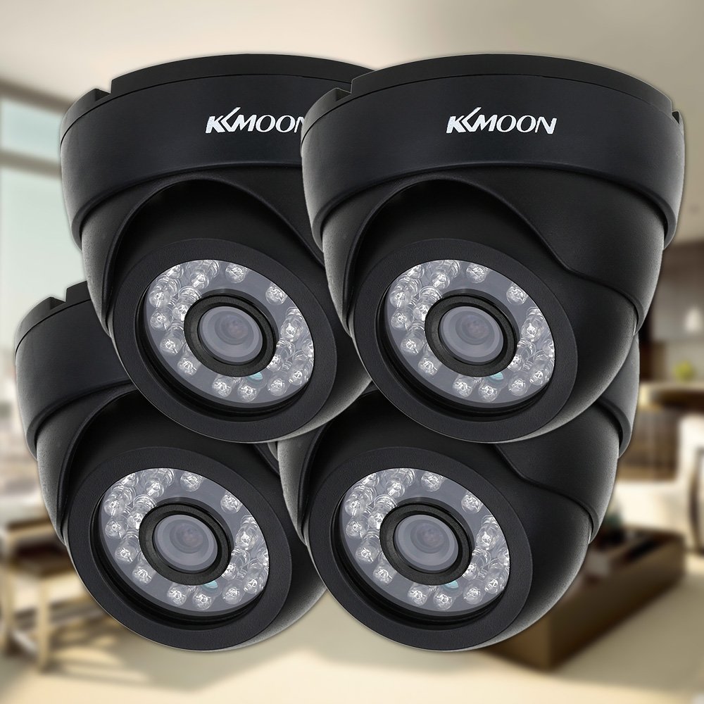 KKmoon x TVL Cámara Domo de Vigilancia CCTV IR CUT  pcs