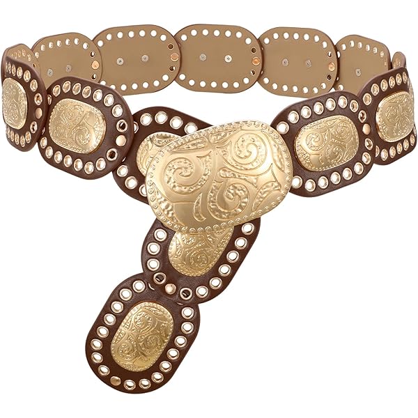 Amazon.com: Western Cowgirl Belt For Women Ladies Turquoise  display picture 1