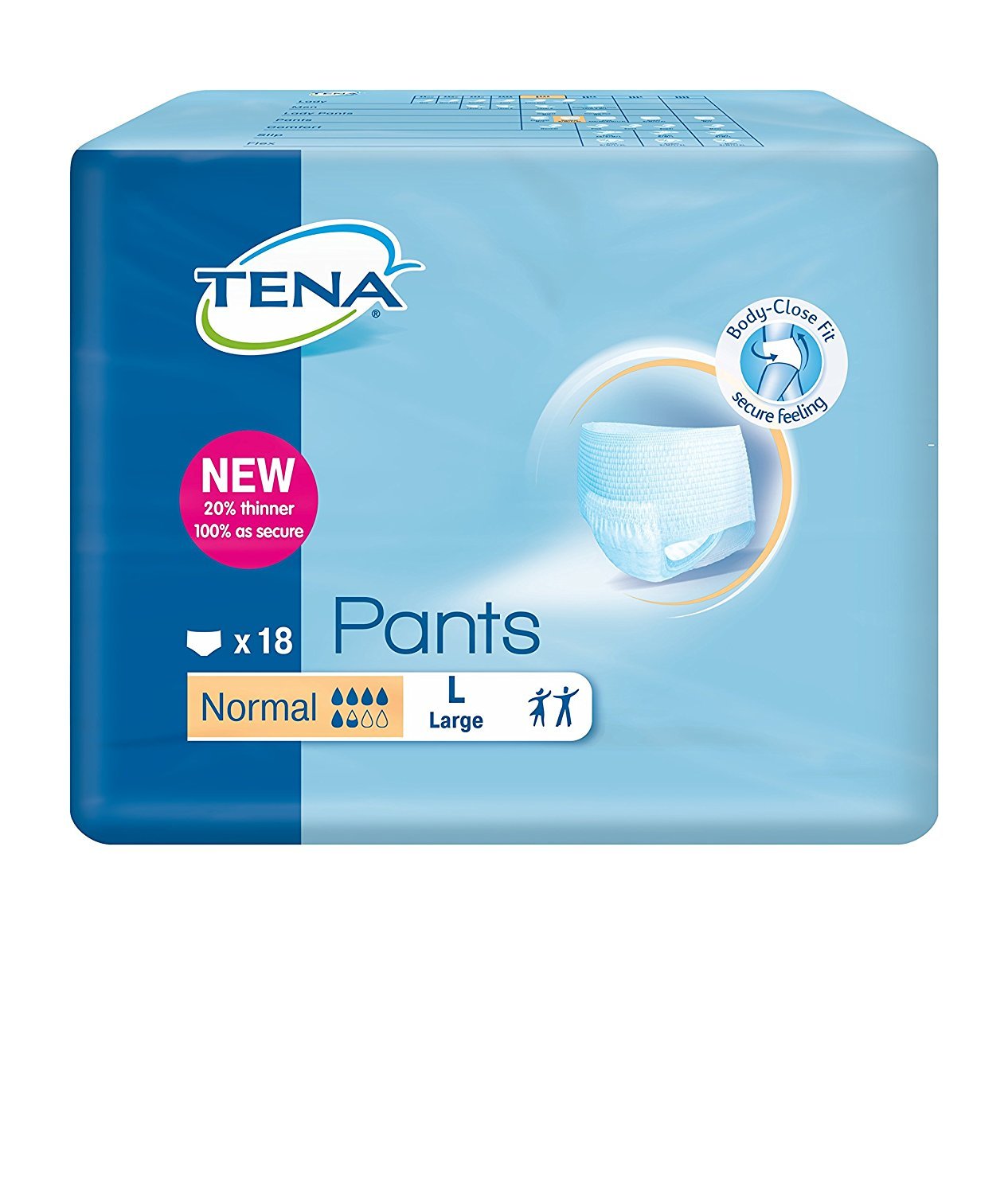 TENA Pants Normal Large Amazon.co.uk Health & Personal Care