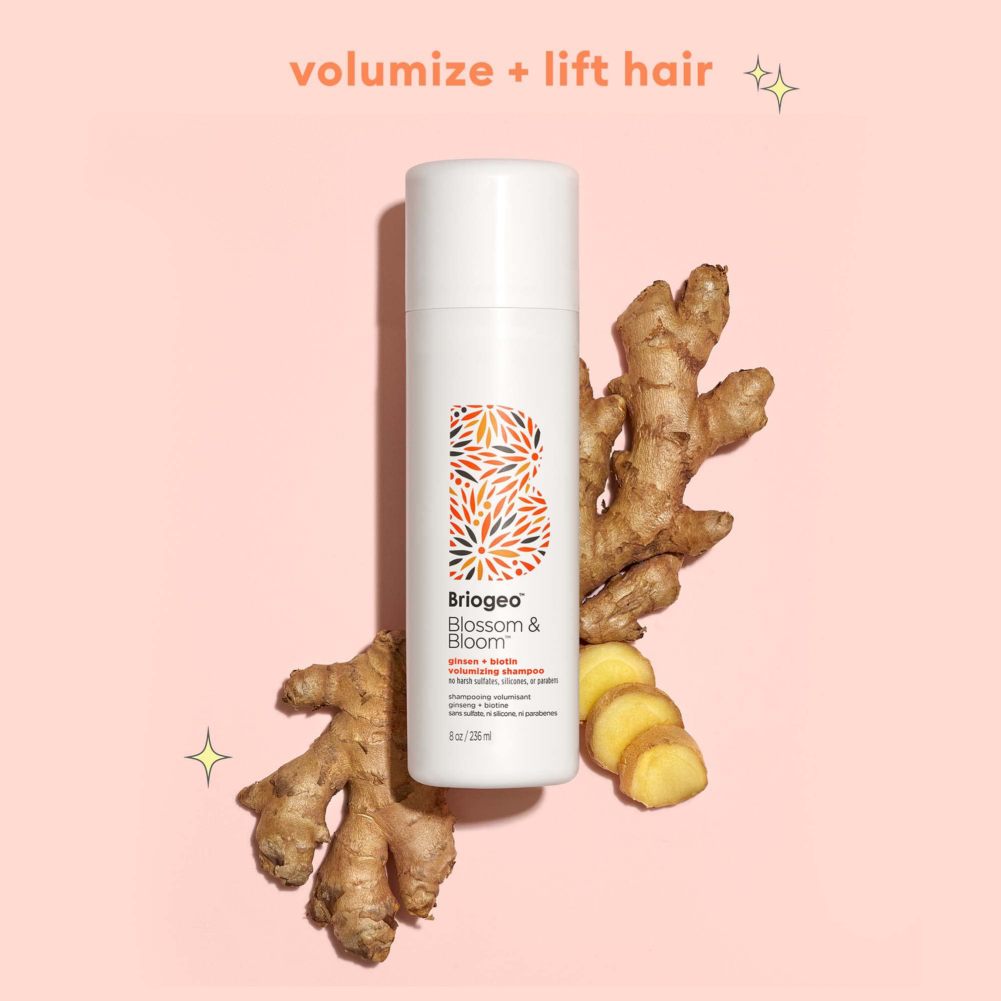 Briogeo Women's Bloom & Blossom Ginseng + Biotin Volumizing Shampoo