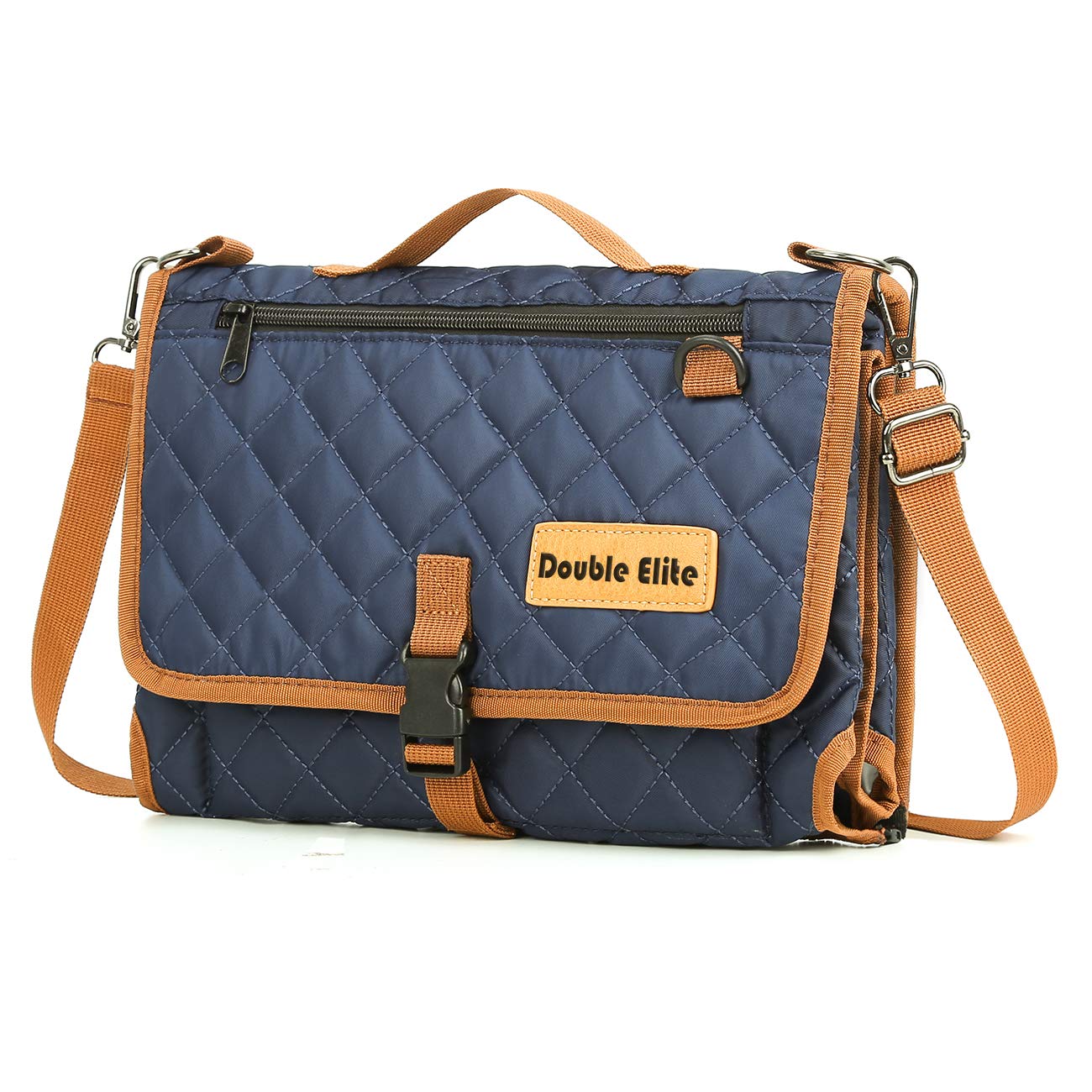 Portable Travel Changing Mat, Fold up Baby Changing Mat with Shoulder