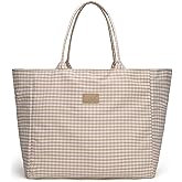 Montana West x Lee Extra Large Soft Cotton Tote Bag for Women Thick Lightweight Shoulder Bag Reusable Grocery Bag