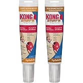 KONG Stuff'N Dog Treat Paste, Peanut Butter and Sweet Potato, 5 oz Each | Creamy Dog Treat Paste in a Tube for Stuffing KONG Toys, Made with Peanut Butter &amp; Sweet Potato Flavors