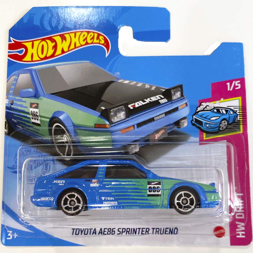 Hot Wheels Toyota AE86 Sprinter Trueno HW Drift 1/5 2021 (31/250) Short card