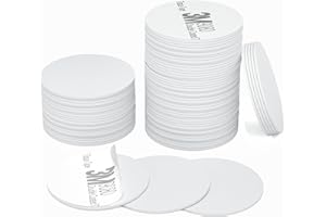 TIMESKEY NFC 20 Pcs NFC Tags Sticker 25mm NFC Stickers Programmable NFC Coins NTAG215 NFC Chip Home Assistant NFC Tags with Adhesive Back, Compatible with TagMo and NFC Enabled Devices