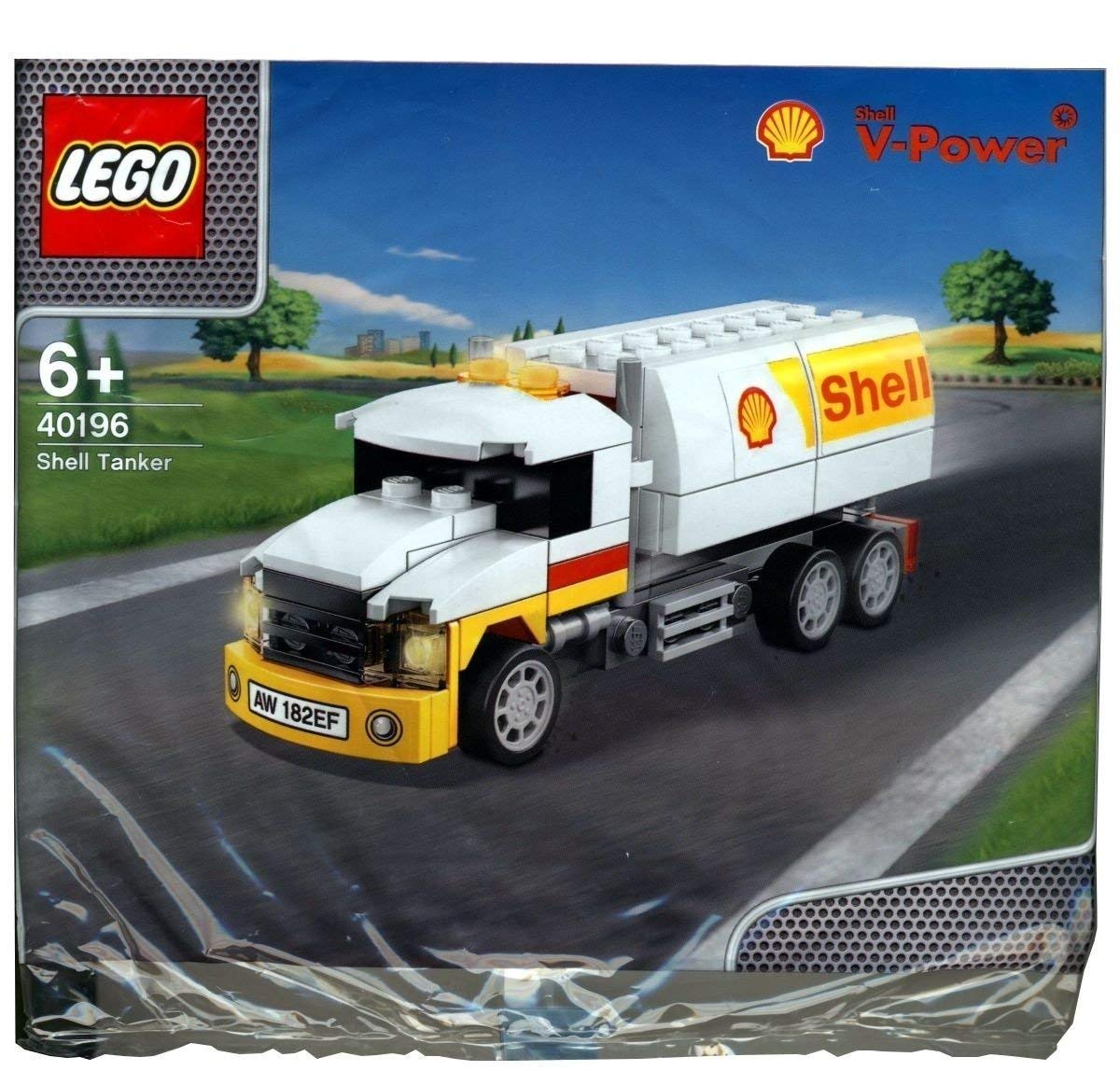 LEGO 2014 The New Shell V-power Collection Shell Tanker Polybag 40196 Limited Edition Sealed
